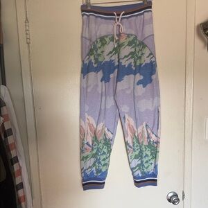 Urban Outfitters Multicolor Scenic Capris